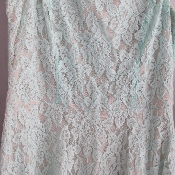 Speechless Mint Lace Dress - Picture 5 of 13